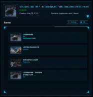 Legionnaire plus Shadow Strike Paint - Original Concept