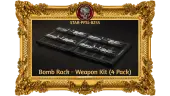 Bomb Rack - Weapon Kit (4 Pack)