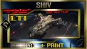 Grey's Market Shiv + Earthquake Paint + Meridian Paint - LTI - OC - Star Citizen