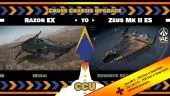 Bazar - Mirai Razor EX to RSI Zeus Mk II ES Ship Upgrade - Cross Chassis Upgrade (CCU) + 2955 BIS Paint, 2955 BIS Poster & 120 Month Insurance
