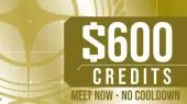600 rsi credit