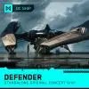 Defender OC + Aeroview Hangar + Model & Poster - Original Concept