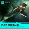 P-72 Archimedes Emerald OC + Paint - Original Concept
