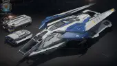 Aurora Mk II plus Modules and Cloudbuster Paint