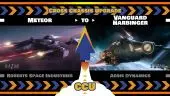Bazar - RSI Meteor to Aegis Dynamics Vanguard Harbinger Ship Upgrade - Cross Chassis Upgrade (CCU)