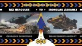 Bazar - Crusader Industries M2 Hercules to Drake Interplanetary Ironclad Assault Ship Upgrade - Cross Chassis Upgrade (CCU)