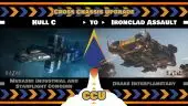 Bazar - MISC Hull C to Drake Interplanetary Ironclad Assault Ship Upgrade - Cross Chassis Upgrade (CCU)