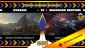 Bazar - Drake Interplanetary Corsair to Aegis Dynamics Vanguard Sentinel Ship Upgrade - Cross Chassis Upgrade (CCU) + 120 Month Insurance