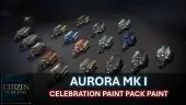 Aurora Mk I Celebration Paint Pack Paint