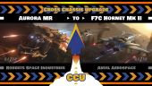 Bazar - RSI Aurora MR to Anvil Aerospace F7C Hornet Mk II Ship Upgrade - Cross Chassing Upgrade (CCU)