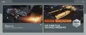 Upgrade - Prospector to Vulture Warbond Edition plus Salvage Career Kit
