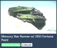Mercury Star Runner W/ Stella Fortuna Paint