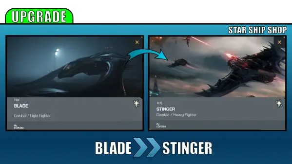 Upgrade - Blade to Stinger (Warbond with 10 Year Insurance)