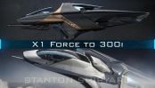 Upgrade - X1 Force to 300i