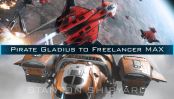 Upgrade - Pirate Gladius to Freelancer MAX
