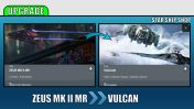 Upgrade - Zeus Mk II MR to Vulcan