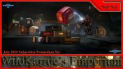 Cargo Collection Pack - July 2025 Subscriber Promotions Set - Subscriber Exclusive w/ Cargo Plushies & Models